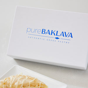 
                  
                    White Chocolate Macadamia Nut Baklava 4-pc Gift Box
                  
                
